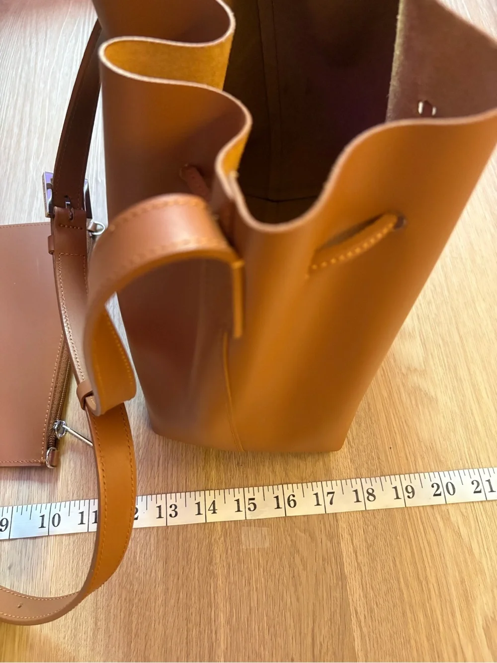 Lancaster bucket bag
